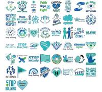 Fahoujs 50 AntiBullying Cartoon Stickers PVC Decals for Tablets Laptops Electronics Waterproof Scratch Resistant Safe Decorations Kids Safe PVC Stickers