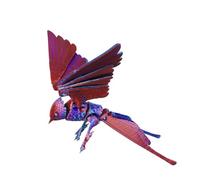 Fahoujs Articulaciones Flexibles Articulados Fidgets Juguete Escritorio Decoraciones para Mascotas 3dimensional Impreso Golondrina Figuras De Pájaros Realistas Articulación Flexible Juguete Inquieto