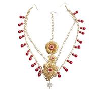 Fahoujs Bridal Headpiece Unfinished Crafting Set Wedding Hair Ornament Plastic Resin Headdress Component Easy Assembly Resin Plastic Wedding Headpiece Kit