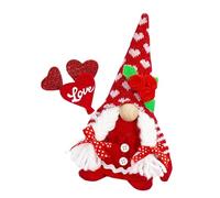 Fahoujs Día de San Valentín Muñecas Faciales Ornamento Elegante Muñecas Sin Cara Decoración De Felpa Regalo Para Los Amantes En San Valentín Sentimiento Amor Decoraciones