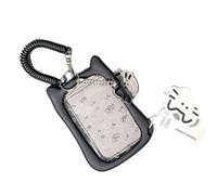 Fahoujs Funda para tarjetas de oído para gatos, bonito soporte protector para bus, para llavero, lotoocardio colgante para gatos, Photokard