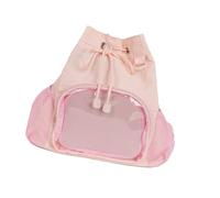 Fahoujs Imprimir Mochilas Para Schullanime Cosplay Clear Pin Display Mochilas Daypack Estética ITabag Con Insertar Regalo Transparente Daypack Bolsas De Viaje, a