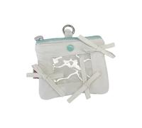 Fahoujs Precioso Portatarjetas con Foto De Dibujos Animados Llavero Funda Protectora para Tarjeta De Crédito Colgante para Mujeres Estudiantes E De Identidad Protector para Tarjetas De