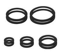 Fahoujs Tanques De Pescado Flotante Planta Corral Set De 5/10 Piezas Acuario Flotante Eva Anillos Alimento De Peces Círculo Suministros Mascotas