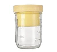 Fahoujs Tarro de Vidrio para Ensalada, Compartimento Separado para Salsa, Recipiente para Alimentos para Mantener la frescura Durante Almuerzo o Picnic, contenedor de Actividades para Vidrio para