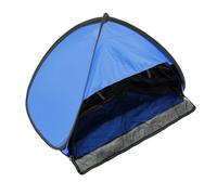 Fahoujs Tienda de protección solar de peso ligero con soporte para teléfono, protección facial personal, tienda de campaña, sombra de sol para cubrir la cara, tomar el sol permanente para acampar en