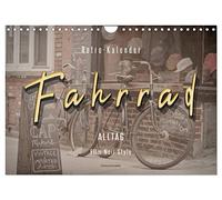 Fahrrad Alltag - Film Noir Style (Wandkalender 2026 DIN A4 quer), CALVENDO Monatskalender: Ein Leben ohne Fahrrad, heutzutage gar nicht mehr vorstellbar.