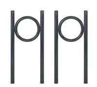 Fahrradanlehnbügel Soporte Bicicletas Parker 115x52 CM Acero Hormigón 2 Unidad