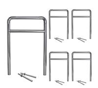 Fahrradanlehnbügel Soporte Bicicletas Parker Con Tubería Rodilla 118x78cm Acero