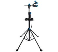 Fahrradständer - Bodenständer Freistehend - 190 cm Fahrradständer in Schwarz | Höhenverstellbare Reparaturstation Mit 360° Klemme Und Faltbarem Stahlrahmen Für Reinigung Wartung Zuhause Garage