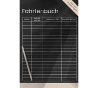 Fahrtenbuch für PKW: Über 100 Seiten | Platz für 2.200 Einträge | Finanzamtlich anerkannt - Für Fahrten in Deutschland & Österreich, auch für LKW geeignet