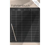 Fahrtenbuch für PKW: Über 100 Seiten | Platz für 2.200 Einträge | Finanzamtlich anerkannt - Für Fahrten in Deutschland & Österreich, auch für LKW geeignet