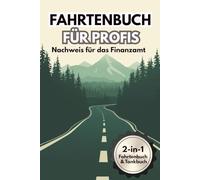 Fahrtenbuch inkl. Tankbuch: Die 2-in-1 Edition: Landschaft Design | Für Außendienst, Firmenwagen & Gewerbe | Finanzamtkonform | KFZ Kostenbuch & Logbuch | DIN A5