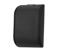 Fahrzeug-Schuhaufbewahrungs-Organizer - Kofferraum-Behälterbox aus PU-Leder | Tragbarer Kofferraumhalter für Autos, Wohnmobile, Limousinen, Eingangsbereiche, Hotel-Fitnessstudios, 1er-Pack, Schwarz, W