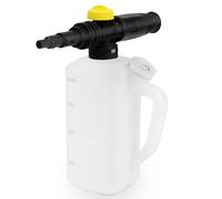 Fai Top 1L Boquilla de Espuma,Boquilla Ajustable y Vaso Dosificador de Champú para Bosch,AR Blue Clean, Black & Decker, Michelin