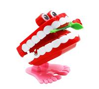 Fai un da Paseo - Juguete de Dientes Hablando Animados con Pies y Ojos Googly | Regalo Práctico de Broma de Estilo Retro, Objetos de Prótesis Divertidas para Niños y Adultos, Acción de
