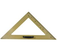 Faibo Cuadrado Imitación Plástico sobre Madera 50 cm