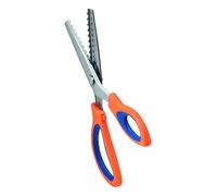 Faibo 7640B-5 - Tijeras dentadas para Fieltro, 24 cm