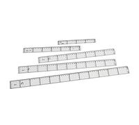 Faibo 821821 - Regla plana, 40 cm, transparente