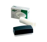 Faibo Borrador de pizarra 1125006 – plástico magnético blanco
