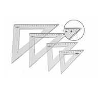 Faibo Escuadras 45º escolares (25 cm.)