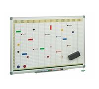 Faibo PLA - Pizarra de planificación anual, 60 x 90 cm