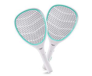 Faicuk 2 Pack Bug Zapper Racket Electric Fly Swatter