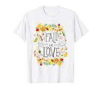 Fail In Love Autumn Harvest Acción de Gracias Hombres Mujeres Niño Niña Camiseta