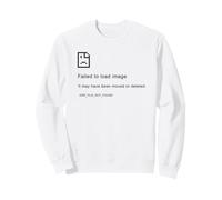 Failed to Load Image - Programmer Funny PC Error Graphic Sudadera