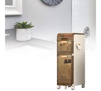 Failjierue Carrito de Almacenamiento con Ruedas de 2, 3 y 4 cajones, Armario Estrecho con estantes para Oficina, Sala de Estar, Cocina, Entrada y Espacios pequeños.(2td Floor)