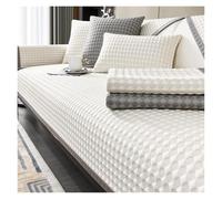 Failjierue Funda de sofá de seda de hielo refrescante para verano, diseño de panal de abeja, antideslizante, 3D, transpirable, fresca, 1 pieza (estilo 5,70 x 150 cm)