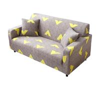 Failjierue Funda de sofá de Terciopelo de Alta Elasticidad con Base elástica, Protector de Muebles Suave(Style 7,190-230cm)