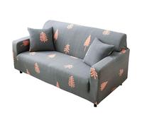 Failjierue Funda de sofá de Terciopelo de Alta Elasticidad con Base elástica, Protector de Muebles Suave(Style 5,235-300cm)