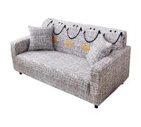 Failjierue Funda de sofá de Terciopelo de Alta Elasticidad con Base elástica, Protector de Muebles Suave(Style 1,235-300cm)