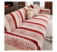 Failjierue Funda de sofá elástica de Terciopelo Protector Universal Antideslizante para sofás y seccionales de 1, 2, 3, 4 o 5 plazas Funda elástica de 1 Pieza(Style 2,2 Seat 145-185cm)