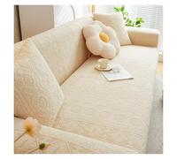 Failjierue Funda de sofá elástica y Lavable de Terciopelo cálido para Sala de Estar, se Adapta a sofás seccionales de 1 a 5 plazas.(Style 3,2 Seat 145-185cm)