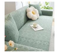 Failjierue Funda de sofá elástica y Lavable de Terciopelo cálido para Sala de Estar, se Adapta a sofás seccionales de 1 a 5 plazas.(Style 1,2 Seat 145-185cm)