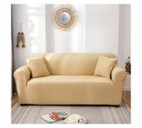 Failjierue Funda de sofá elástica y Lavable para 1 a 4 plazas, para Sala de Estar, con protección contra arañazos de Gato y Antideslizante.(Style 4,3 Seat(185-230cm))