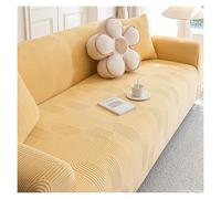 Failjierue Funda sofá Terciopelo Alta Elasticidad para 1/2/3/4/5 plazas, Protector de Muebles para sofás seccionales y Sala Estar, Suave, Antideslizante y elástica(Style 2,1 Seat 90-140cm)