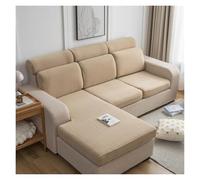 Failjierue Fundas de cojín de Terciopelo elástico para sofá Funda Universal Antideslizante para sofás de 1 a 4 plazas Protector Lavable para Muebles de salón(Style 2,Backrest(W30-55cm L60-85cm))