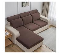 Failjierue Fundas de cojín de Terciopelo elástico para sofá Funda Universal Antideslizante para sofás de 1 a 4 plazas Protector Lavable para Muebles de salón(Style 5,Backrest(W30-55cm L60-85cm))