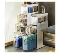 Failjierue Gabinete de almacenamiento delgado para espacios pequeños, sobre el inodoro y gabinete de piso de esquina, organizador delgado y estrecho para papel higiénico, toallas, artículos de tocador