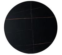 Failjierue Pizarra Lazy Susan - Bandeja giratoria de 360° con rodamientos de metal para mesas redondas y cuadradas, centro de mesa decorativo para comedor, cocina y entretenimiento (estilo 3,50 cm)