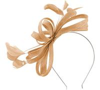 Failsworth Millinery Sinamay Loops - Tocado, Latte, 1 count (Pack of 1)