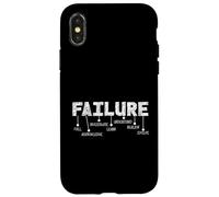 Failure Acronym Definition Resilience Life Lesson Inspire Carcasa para iPhone X/XS