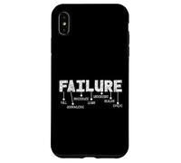 Failure Acronym Definition Resilience Life Lesson Inspire Carcasa para iPhone XS MAX
