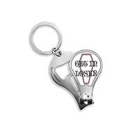 Failure Ocultar Ubicación Caja Fingernail Clipper Cutter Abridor Llavero Scissor