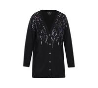 faina Cárdigan azul oscuro / lila oscuro / negro / plata XS-S EUR