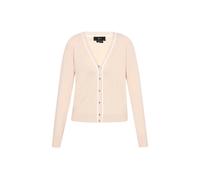 faina Cárdigan beige / blanco XL EUR