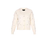 faina Cárdigan plata / blanco lana M-L EUR